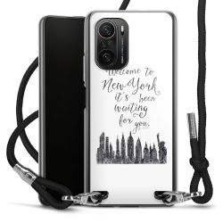 Carry Case Transparent Fabric black/silver