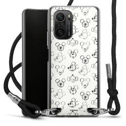 Carry Case Transparent Fabric black/silver