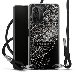 Carry Case Transparent Fabric black/silver