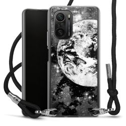 Carry Case Transparent Fabric black/silver