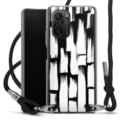 Carry Case Transparent Fabric black/silver