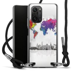 Carry Case Transparent Fabric black/silver