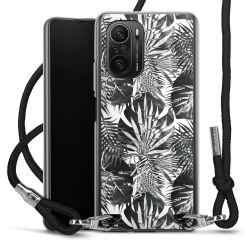 Carry Case Transparent Fabric black/silver