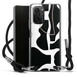 Carry Case Transparent Fabric black/silver