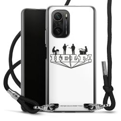 Carry Case Transparent Fabric black/silver