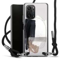 Carry Case Transparent Fabric black/silver