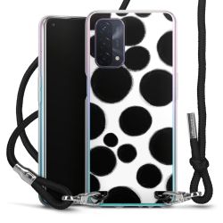 Carry Case Transparent Fabric black/silver