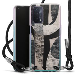 Carry Case Transparent Fabric black/silver