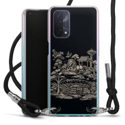 Carry Case Stoff schwarz/silber