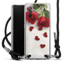 Carry Case Transparent Fabric black/silver