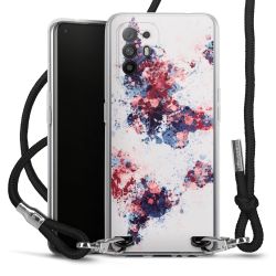 Carry Case Transparent Fabric black/silver