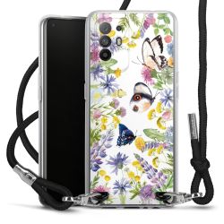 Carry Case Transparent Fabric black/silver