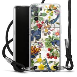 Carry Case Transparent Fabric black/silver