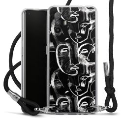 Carry Case Transparent Fabric black/silver