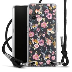 Carry Case Transparent Fabric black/silver