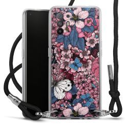 Carry Case Transparent Fabric black/silver