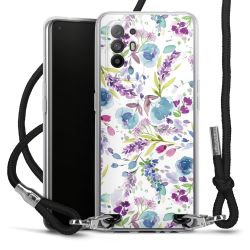 Carry Case Transparent Fabric black/silver