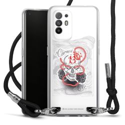 Carry Case Transparent Fabric black/silver