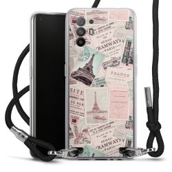 Carry Case Transparent Fabric black/silver