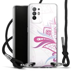 Carry Case Transparent Fabric black/silver