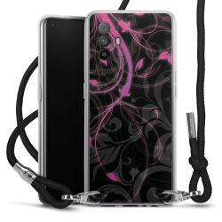 Carry Case Transparent Fabric black/silver