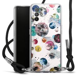 Carry Case Transparent Fabric black/silver