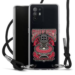 Carry Case Stoff schwarz/silber