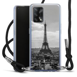 Carry Case Transparent Fabric black/silver