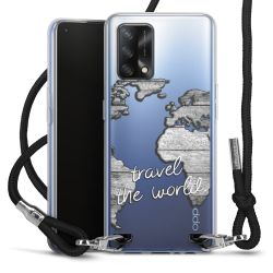 Carry Case Transparent Fabric black/silver