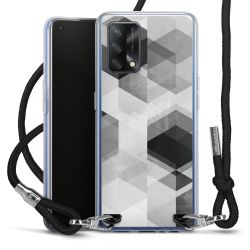 Carry Case Transparent Fabric black/silver