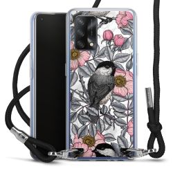 Carry Case Transparent Fabric black/silver