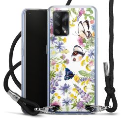 Carry Case Transparent Fabric black/silver