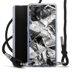 Carry Case Transparent Fabric black/silver