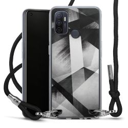 Carry Case Transparent Fabric black/silver