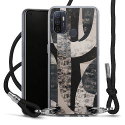 Carry Case Transparent Fabric black/silver