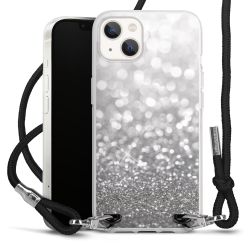 Carry Case Transparent Fabric black/silver