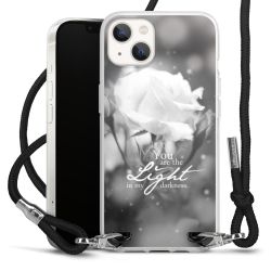 Carry Case Transparent Fabric black/silver