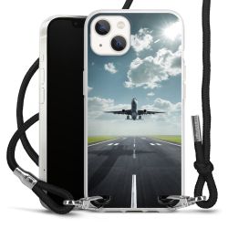 Carry Case Transparent Fabric black/silver