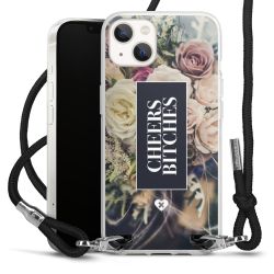 Carry Case Transparent Fabric black/silver