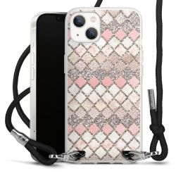 Carry Case Transparent Fabric black/silver