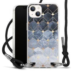 Carry Case Transparent Fabric black/silver