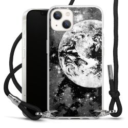 Carry Case Transparent Fabric black/silver