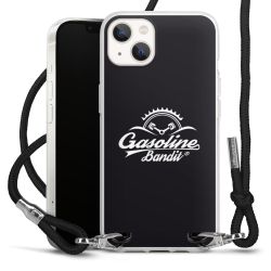 Carry Case Transparent Fabric black/silver