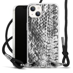 Carry Case Transparent Fabric black/silver