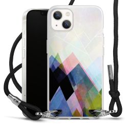 Carry Case Transparent Fabric black/silver