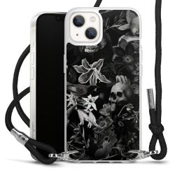 Carry Case Transparent Fabric black/silver