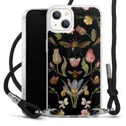 Carry Case Transparent Fabric black/silver