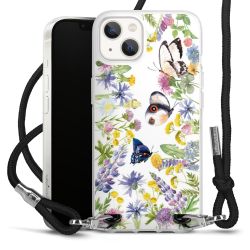 Carry Case Transparent Fabric black/silver