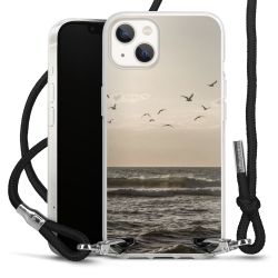 Carry Case Transparent Fabric black/silver