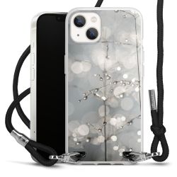 Carry Case Transparent Fabric black/silver